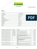 Account Statement: PVR Enterprises No 597 Mcs Nagar Poondi Poondi Tiruvallur