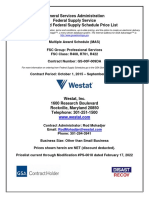 General Services Administration Federal Supply Service Authorized Federal Supply Schedule Price List