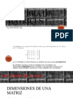 Algebra de Matrices