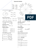 Trigonometric Identities Sept 2017