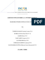 Marchés Internationaux Des Capitaux - Groupe 3 - M2IB1