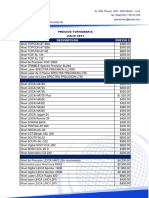 Precios Topografia JULIO 2021: Descripcion Precio $