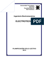 Electrotecnia: Ingeniería Electromecánica