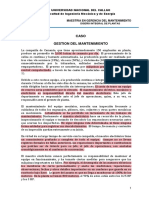 Caso Gestion Del Mantenimiento