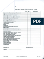 Emergency Ambulance Checklist