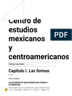 El Dibujo Arqueológico - Capítulo I. Las Formas - Centro de Estudios Mexicanos y Centroamericanos