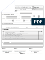 Formato para Prueba de Equipo: Tablero de Agrupamiento TC, DCP