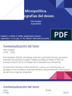 Micropolítica. Cartografías Del Deseo.: Felix Guattari Suely Rolnik