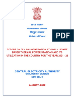 Fly Ash Generation and Utilisation Report 2021 22-1