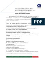 2023 Regras Atividades Complementares (Grade 2018 e 2023)