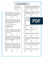 Cuatro Operaciones Repaso