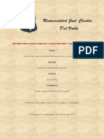 Universidad José Cecilio Del Valle: Asignatura: Psicología de La Motivación Y Emoción - Psi2105