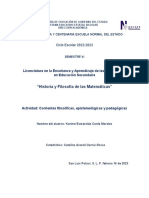 Cuadro Comparativo de Corrientes Filosóficas.