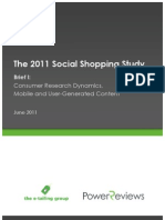 The 2011 Social Shopping Study (The E-Tail Group & Powers Reviews) - SEP11