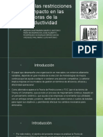 Teoría de Las Restricciones