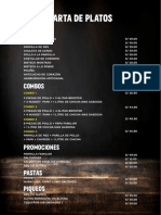 Carta Menu