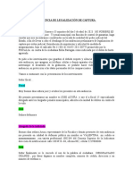 Audiencia de Legalización de Captura