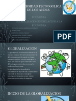 La Globalización en Relación A La Economia (Autoguardado)