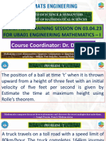 UBA01 EM1 Analytical Questions For Training The Students