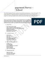 Student Engagement Survey - Elementary School: © 2020 Cognia, Inc