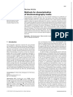 J of Separation Science - 2012 - Hahn - Methods For Characterization of Biochromatography Media