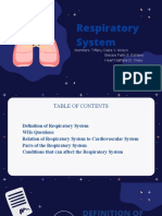 Respiratory System: Members: Tiffany Claire V. Anisco Blessie Faith S. Estifano Heart Nathalie D. Olaso