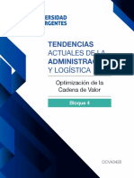 Tendencias Administración: Actuales de La Y Logística