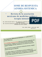 El Sindrome de Respuesta Inflamatoria Sistemica