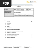 Actividad Práctica 4: "Verificación de Las Condiciones Geométricas Del Nivel Topográfico"