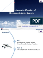 Certification of UAS