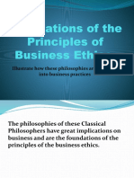 Foundations of The Principles of Business Ethics