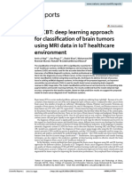 Dacbt: Deep Learning Approach For Classification of Brain Tumors Using Mri Data in Iot Healthcare Environment