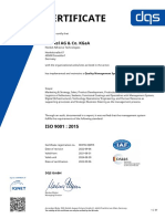 Iso9001 Germany Quality Management System 2024-08-30