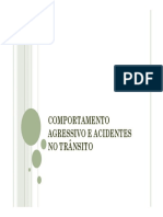 Comportamento Agressivo e Acidentes No Trânsito Slide