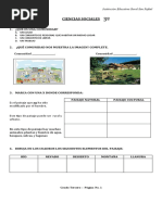 Examen de Diagnostico para Grado 3º