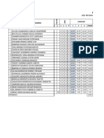 Cuadro de Evaluacion Y Promocion Escuela Alejandro Campoverde Andrade