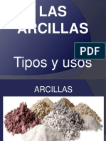 1.4 Tipos de Arcillas