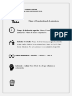 Clase 4: Desnaturalizando La Naturaleza.: Tiempo de Dedicación Sugerido: 4 Horas: 1 Horas de Material