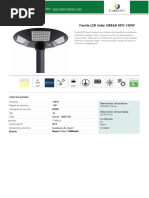 Ficha Tecnica Ufo Solar 150W - Solar City