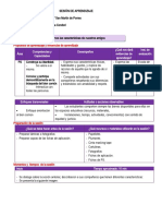 Sesión de Aprendizaje - PS - Las Emociones