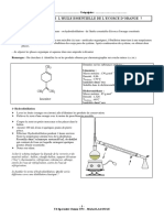 Comment Extraire L'Huile Essentielle de L'Ecorce D'Orange ?