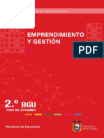 Emprendimiento Y Gestión: Bachillerato General Unificado