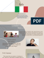 Italy: Presentation by