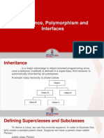 Week011-012-Presentation-Inheritance, Polymorphism and Interfaces