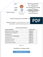 TPE Psychologie de L'entreprise