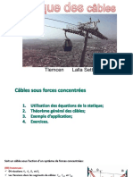 2 - Câbles - Forces Concentrées