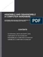 Assemble and Disassemble A Computer Hardware