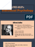 ALFRED ADLER's