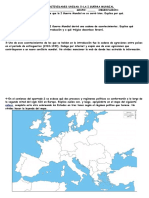 Ficha de Actividades Unidad 5-La I Guerra Mundial