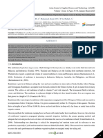 Preliminary Evaluation On Vegetative of Rambutan (Nephelium Lappaceum) in Sandy Tin-Tailing Soil